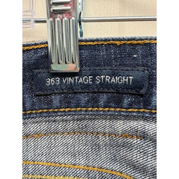 Lucky Jeans 363 Vintage Straight Distressed Men’s Size 33 32 - Picture 5 of 8